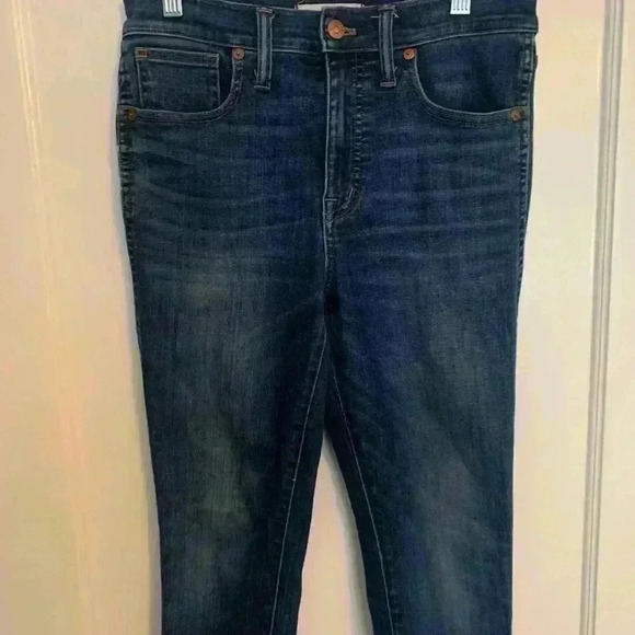 Madewell Womens 10” High-Rise Skinny Jean in Danny Wash size 28 - Picture 4 of 11
